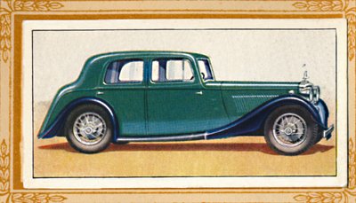 Alvis Silver Eagle Saloon, c1936 av Unbekannt