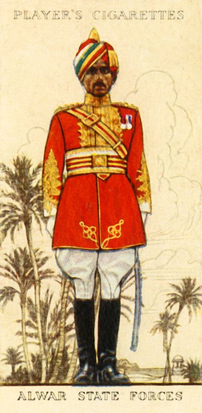 Alwar State Forces, 1936. av Unbekannt