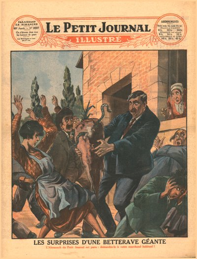 Fantastisk gigantisk rødbet, 1929. av Unbekannt