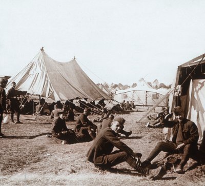Amerikansk leir, Melette, Frankrike, c1914-c1918 av Unbekannt
