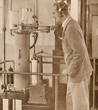 Et luftskips værsenter, 1927 av Unbekannt