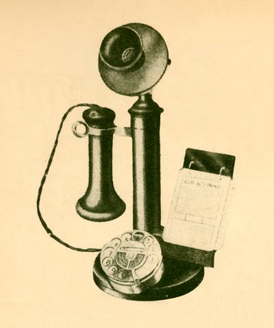 En automatisk telefonmottaker, c1930. av Unbekannt