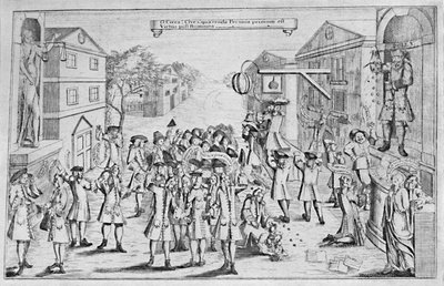 Et valg vunnet av bestikkelser, 1727, 1904 av Unbekannt
