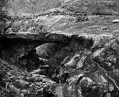 En inkabro, Peru, 1895 av Unbekannt