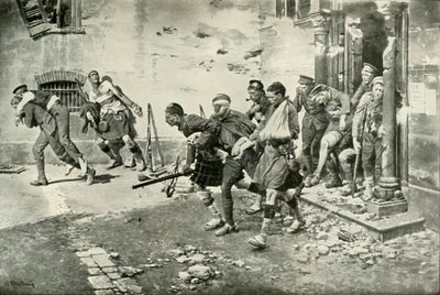 An Incident in the Retreat from Mons, 1919. av Unbekannt