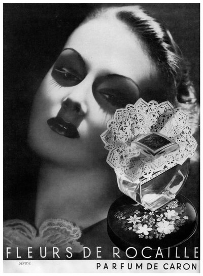 En annonse for Caron-parfyme, 1938 av Unbekannt