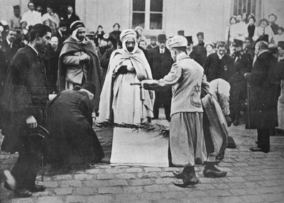 Et uvanlig syn i Paris, 1914 av Unbekannt