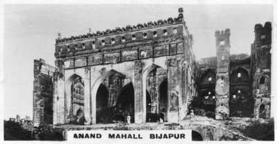 Anand Mahal, Bijapur, Karnataka, India, 1925 av Unbekannt