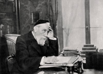 Anatole France , fransk forfatter, 1903 av Unbekannt