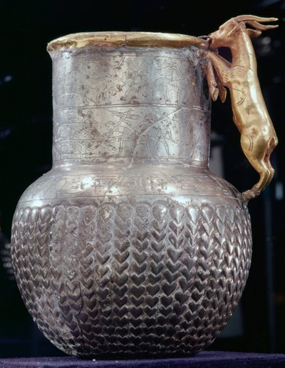 Gammel egyptisk gryte fra tiden til Rameses II, 1200-tallet f.Kr av Unbekannt