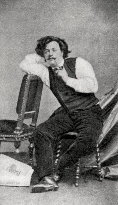 Andre Gill, fransk karikaturtegner, 1868 av Unbekannt