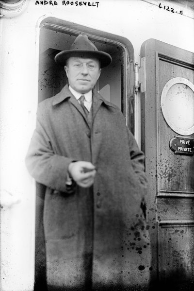 Andre Roosevelt (1879-1962) (s/hvitt-bilde) av Unbekannt