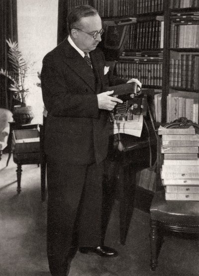 Andre Tardieu, fransk statsmann, 1919 av Unbekannt