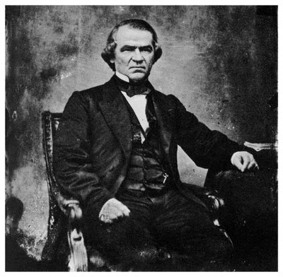 Andrew Johnson, 17. president i USA, 1860-tallet 1955 av Unbekannt
