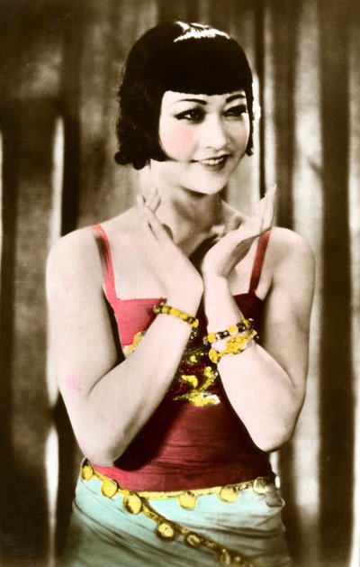 Anna May Wong 1905-1961, kinesisk-amerikansk skuespillerinne, 1900-tallet av Unbekannt