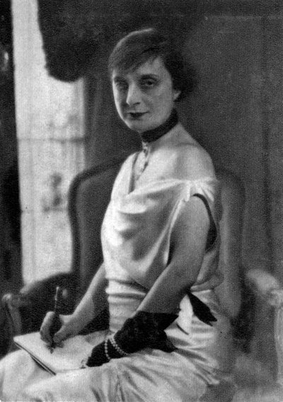 Anna de Noailles , fransk forfatter, 1930 av Unbekannt