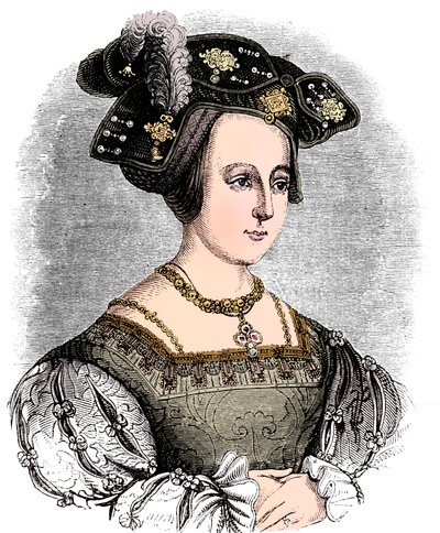 Anne Boleyn c1504-1536, andre kone til Henry VIII av England, c1880 av Unbekannt