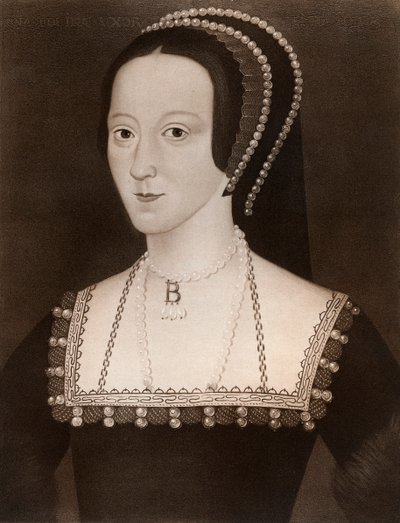Anne Boleyn, c1532, 1902 av Unbekannt