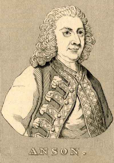 Anson, 1697-1762, 1830. av Unbekannt