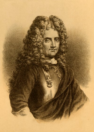 Anthony grev Hamilton, c1680, c1880. av Unbekannt