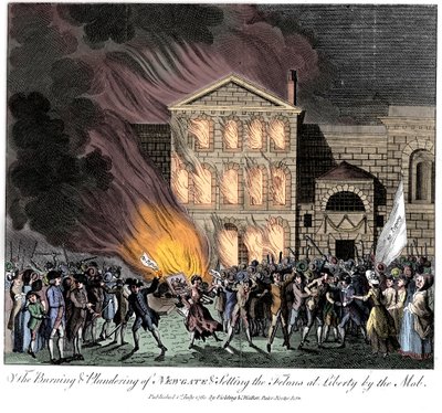 Anti-katolske Gordon-opptøyer, London, 6.–7. juni 1780 av Unbekannt