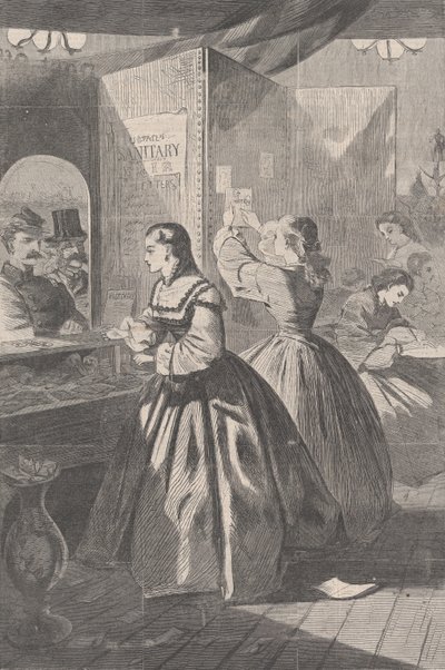 Any Thing for Me, if you Please Post-kontoret til Brooklyn Fair in Aid of the S..., 5. mars 1864. av Unbekannt