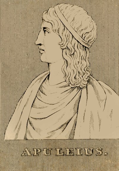 Apuleius, ca 124-170 e.Kr., 1830 av Unbekannt