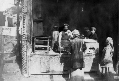 Arabisk kokk, Aleppo-veien, Bagdad, Irak, 1917-1919 av Unbekannt
