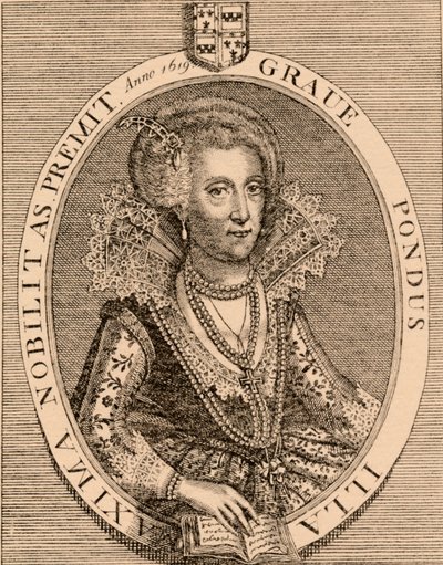 Arabella Stuart 1575-1615, engelsk adelskvinne fra renessansen, 1889. av Unbekannt