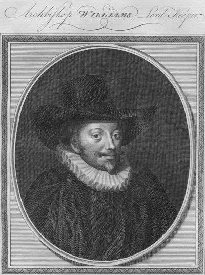Erkebiskop Williams. Lord Keeper, 1785. av Unbekannt