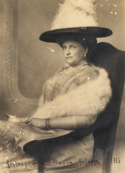 Erkehertuginne Maria Josepha av Østerrike 1867-1944, prinsesse av Sachsen, 1913. av Unbekannt