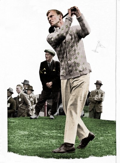 Archie Compston nærmer seg: I Have No Use For A Club Without Booths, c1935 1935. av Unbekannt