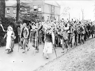 Våpenvåpenparade ved American Hospital i Dartford av Unbekannt