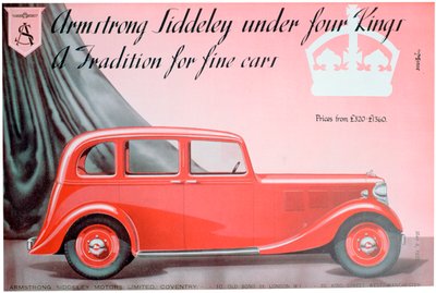Armstrong Siddeley Motors annonse, 1937 av Unbekannt