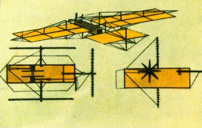 Arnold Böcklins flyvemaskin, 1885, 1932. av Unbekannt