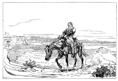 Dr. Brydons ankomst til Jalalabad, 13. januar 1842, 1900 av Unbekannt