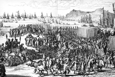 Ankomst av William av Orange til England, 5. november 1688, 1903 av Unbekannt