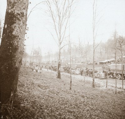 Artilleri, Somme, Nord-Frankrike, c1914-c1918 av Unbekannt