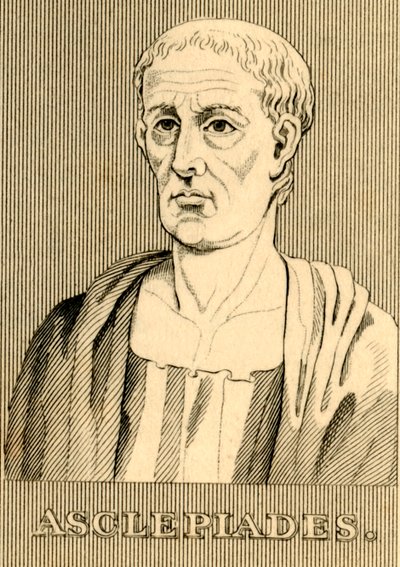 Asklepiades, ca 124-40 f.Kr., 1830. av Unbekannt