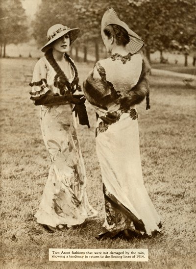 Ascot fashion, 1935. av Unbekannt