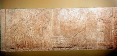 Ashurnasirpal II, konge av Assyria, c9. århundre f.Kr av Unbekannt