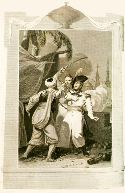 Attentat på general Kleber i Egypt, 1800, 1816. av Unbekannt