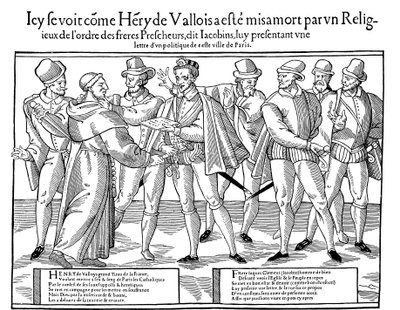 Attentat på Henry III, konge av Frankrike, 1589 1589-1590 av Unbekannt