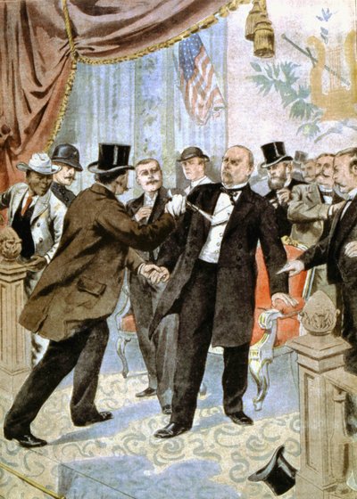 Attentatet på William McKinley, 25. president i USA, 1901 av Unbekannt