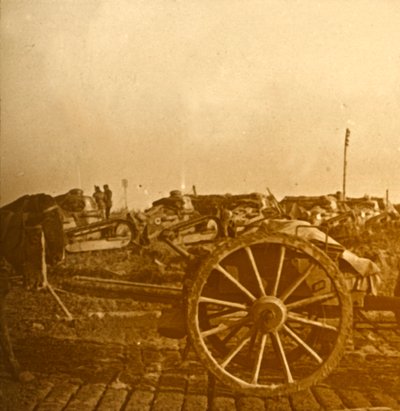 Montering av tanks, c1914-c1918 av Unbekannt