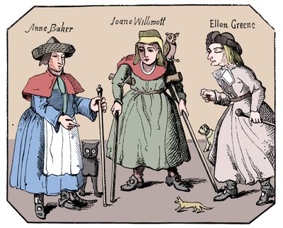 Associates of the Witches of Belvoir av Unbekannt