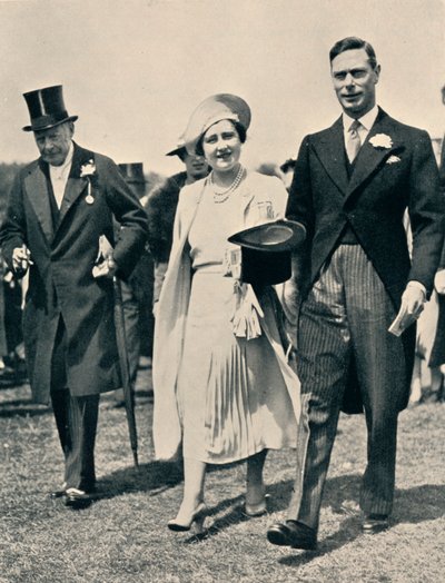 På The Derby, 1938 av Unbekannt