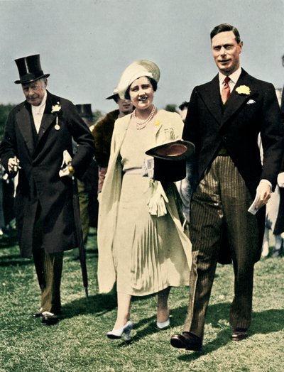 På The Derby, 1938 av Unbekannt