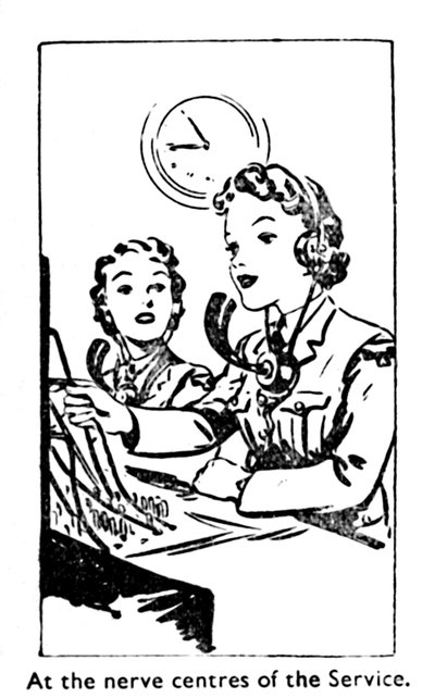 Ved tjenestens nervesentre, 1940 av Unbekannt