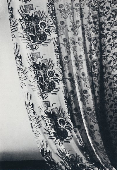 Atelje Miln - En gruppe blokktrykte stoffer fra Sverige, 1940 av Unbekannt